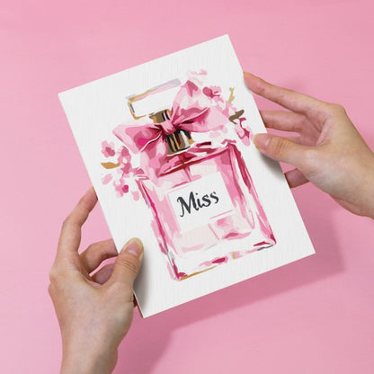 6 Mini Paintings | Pink glamour set