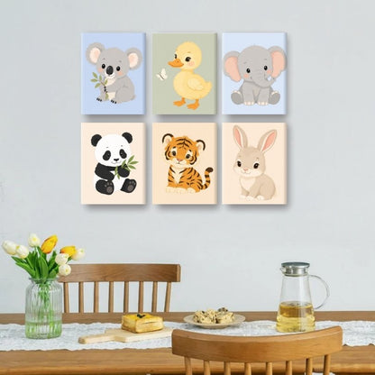 6 Mini Paintings | Kleine Schatjes Set