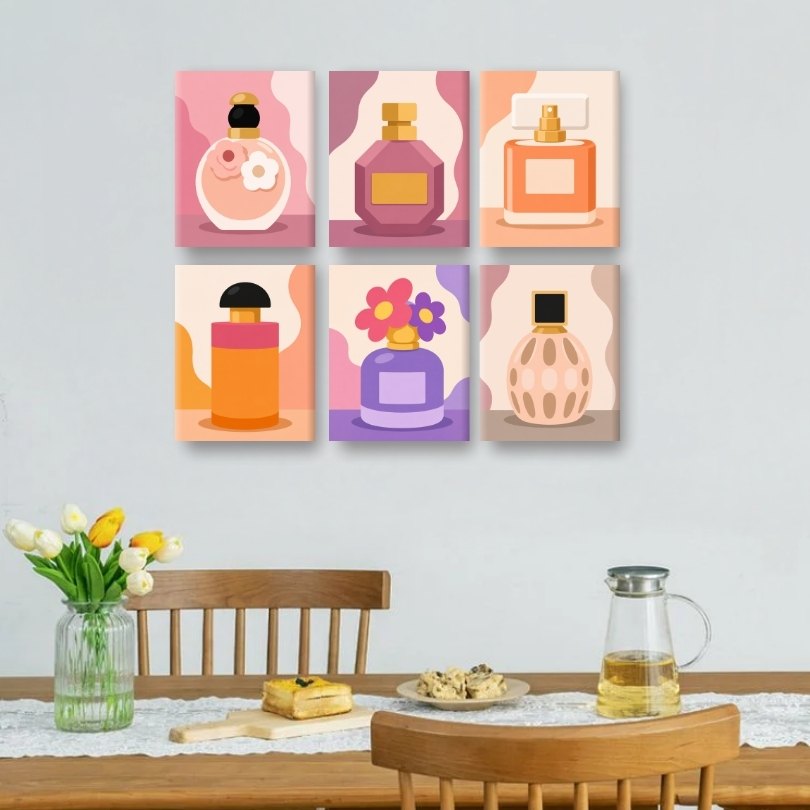 6 Mini Paintings | Parfum Affaire Set