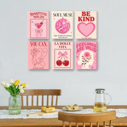 6 Mini Paintings | She Believes Set