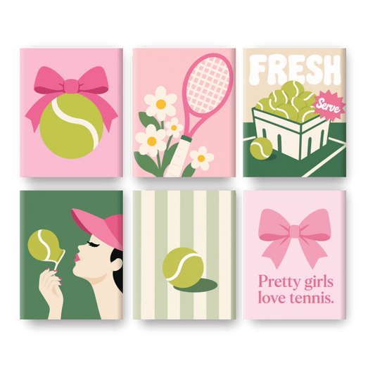 6 Mini Paintings | Fresh Serve Set
