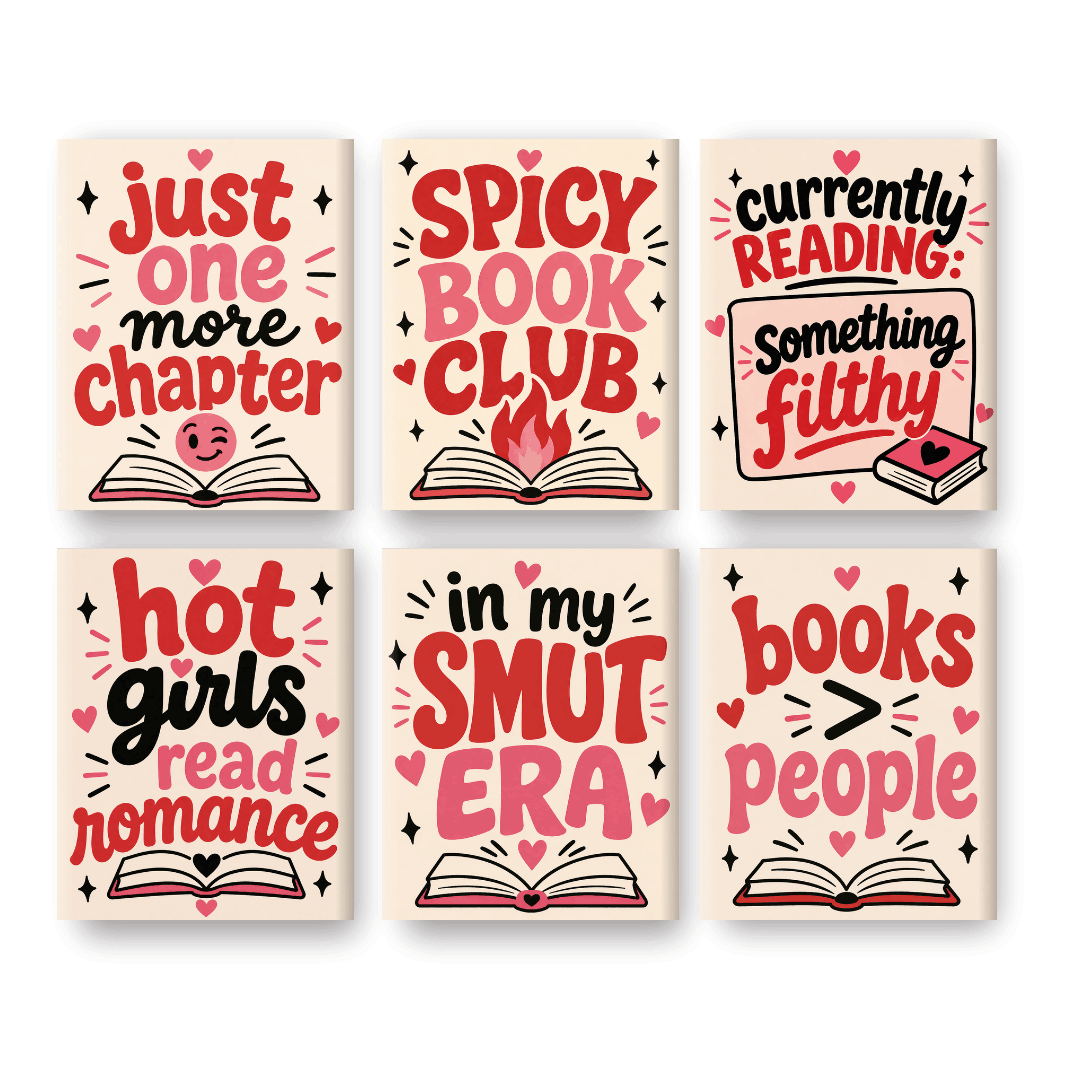 6 Mini Paintings | Spicy Boekenclub Set- Schilderen op nummers