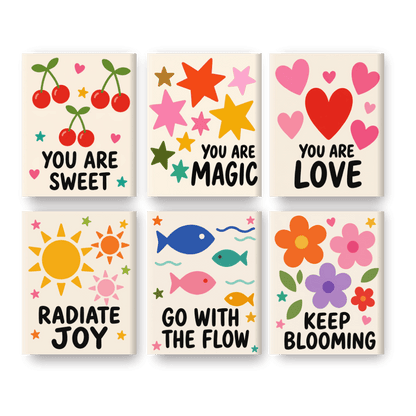 6 Mini Paintings | You Are Magic Set