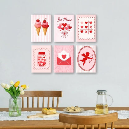 6 Mini Paintings | Cupido Set