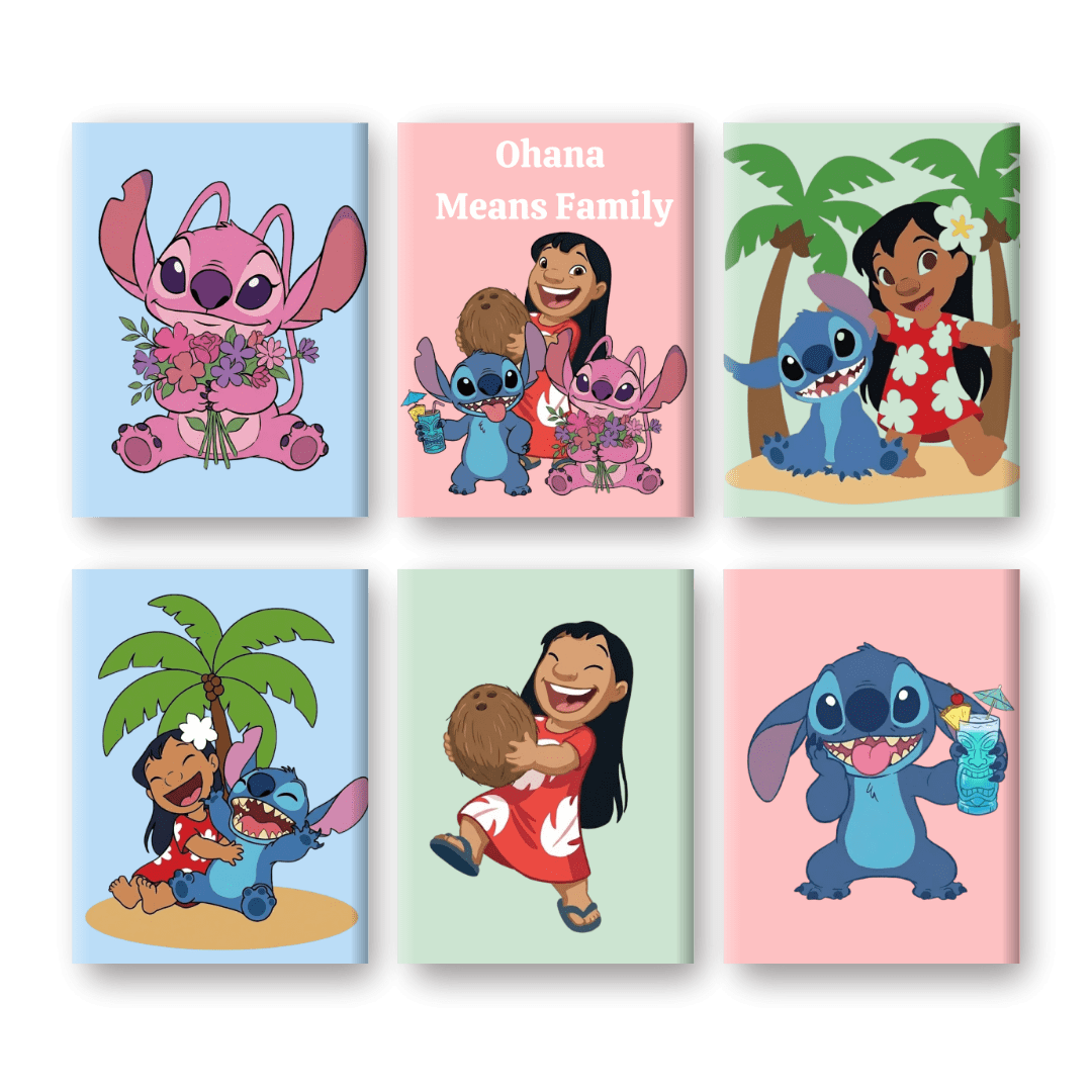6 Mini Paintings | Ohana Set