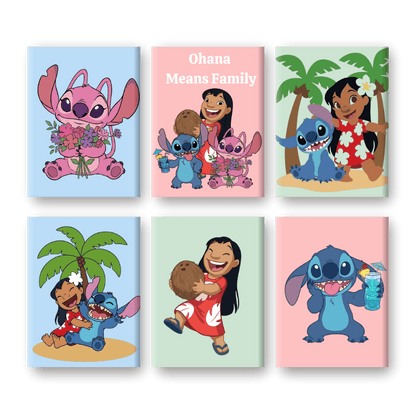 6 Mini Paintings | Ohana Set