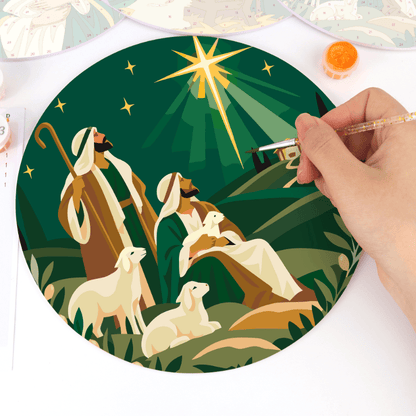 Schilder op Nummer Placemats – Eerste Ster Set