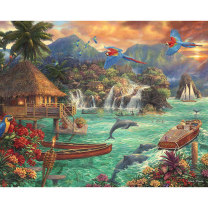 Schilder Op Nummers - Island Life - by Chuck Pinson