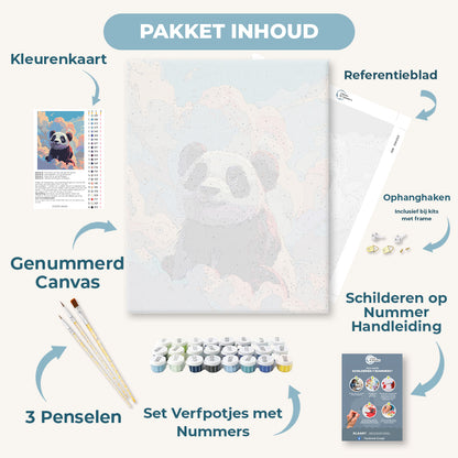 Panda in de Wolken