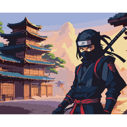 Schilder Op Nummers - Anime Ninja