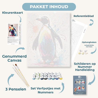 Pinguïn - Color Splash