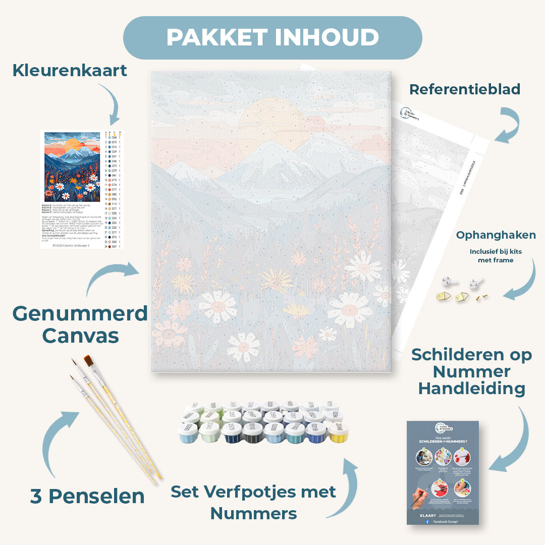 Kleurrijk landschap 3