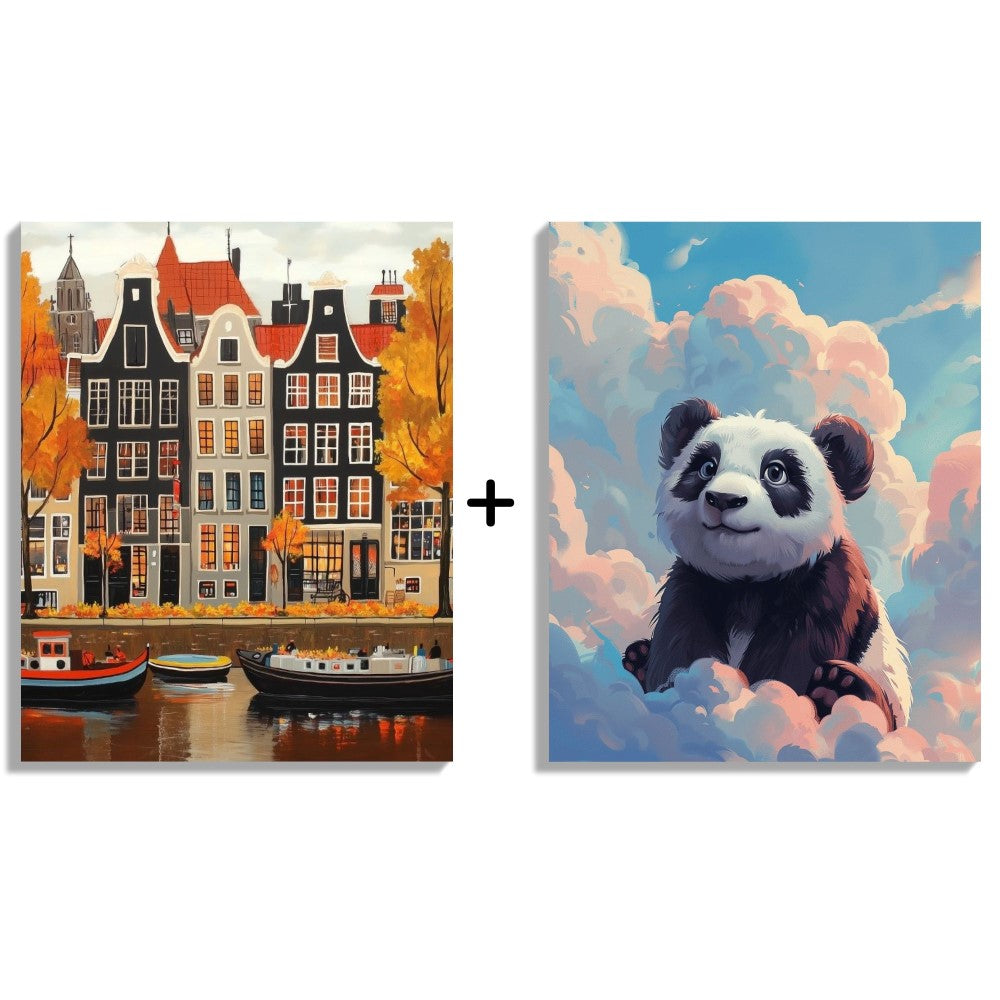 Familiebundel – Prachtig Amsterdam & Panda in de Wolken