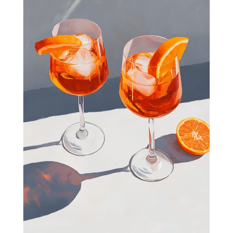 Summer Cocktails | Voltooid Kunstwerk