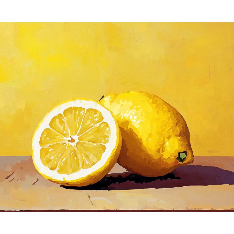 Schilder Op Nummers - Lemon