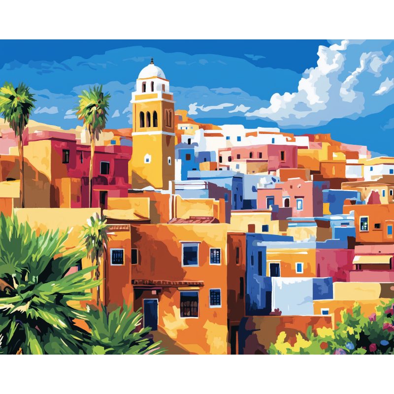 Schilder Op Nummers - Marokko