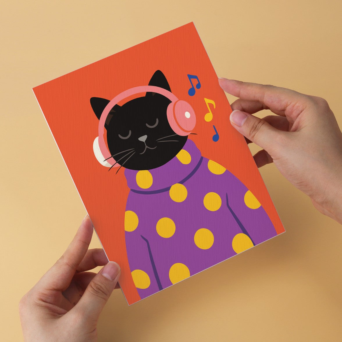 6 Houten Plaat Mini Paintings – Gezellig Kattenseizoen Set
