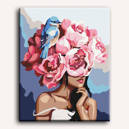 Girl Flowerhead