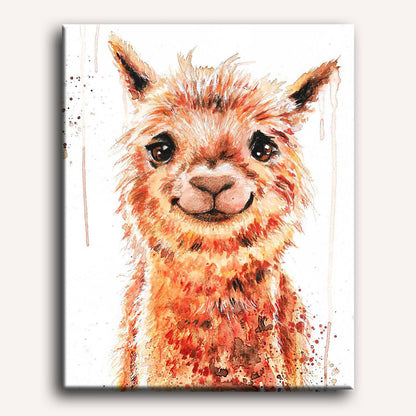 Alpaka Smile - By Tiny Tami