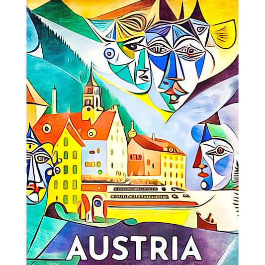 Schilder Op Nummers - Austria, Globetrotter by Zamart