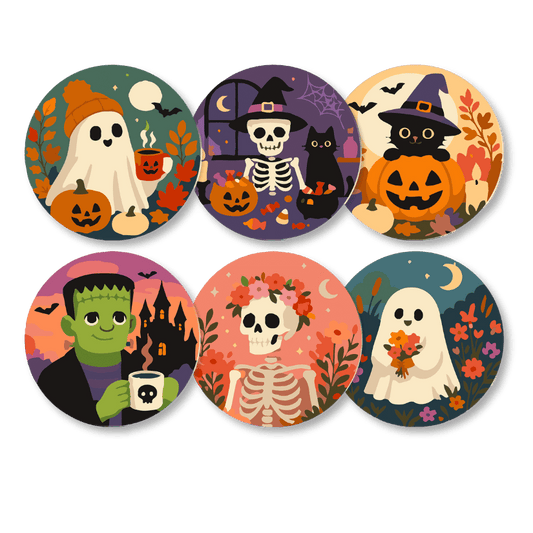 Schilder op Nummer Placemats – Halloween Set - Schilder Op Nummers