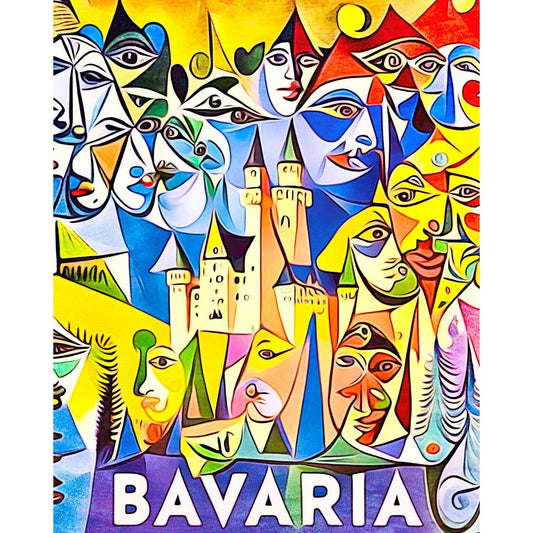Schilder Op Nummers - Bavaria, Globetrotter by Zamart