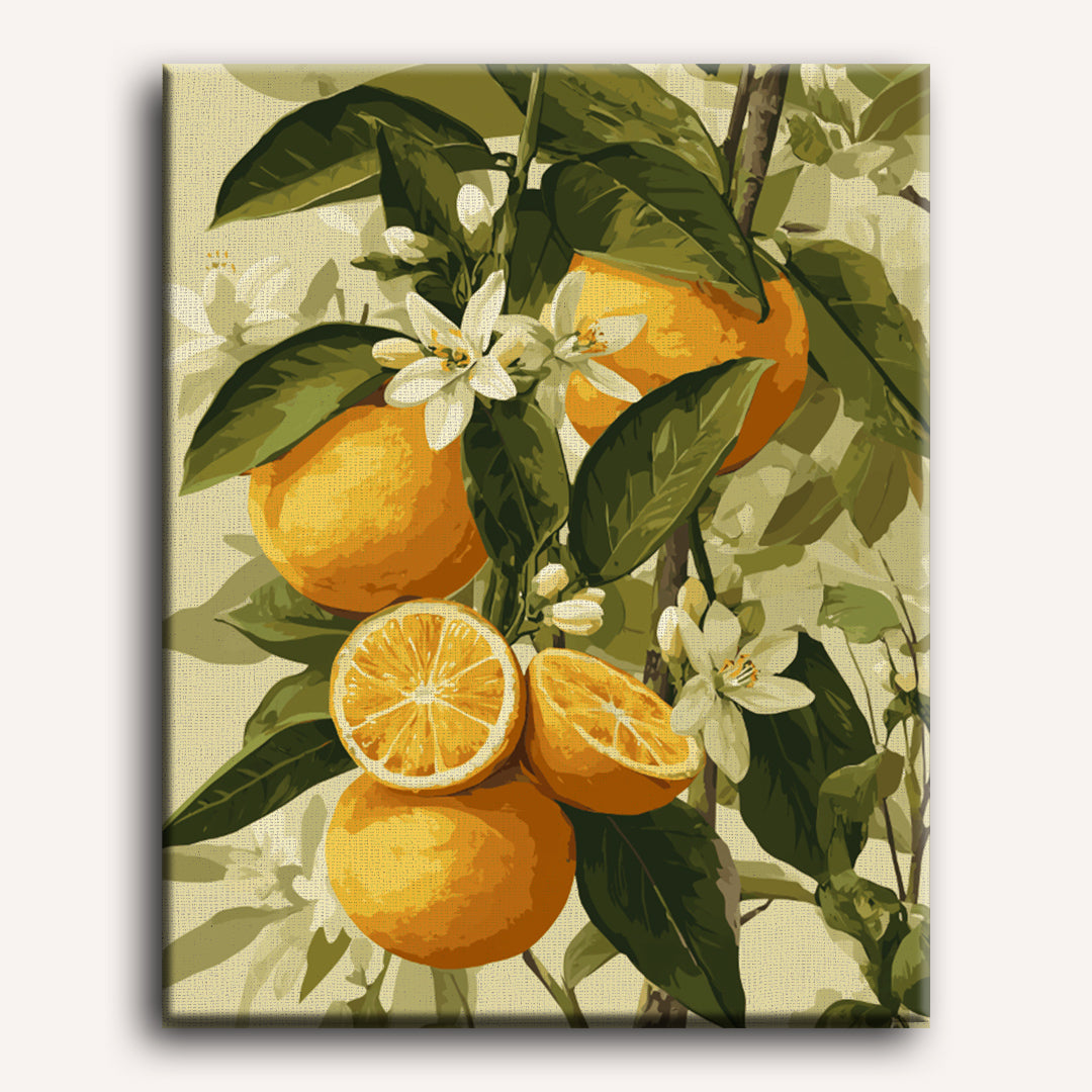 Bloeiende citrusvruchten
