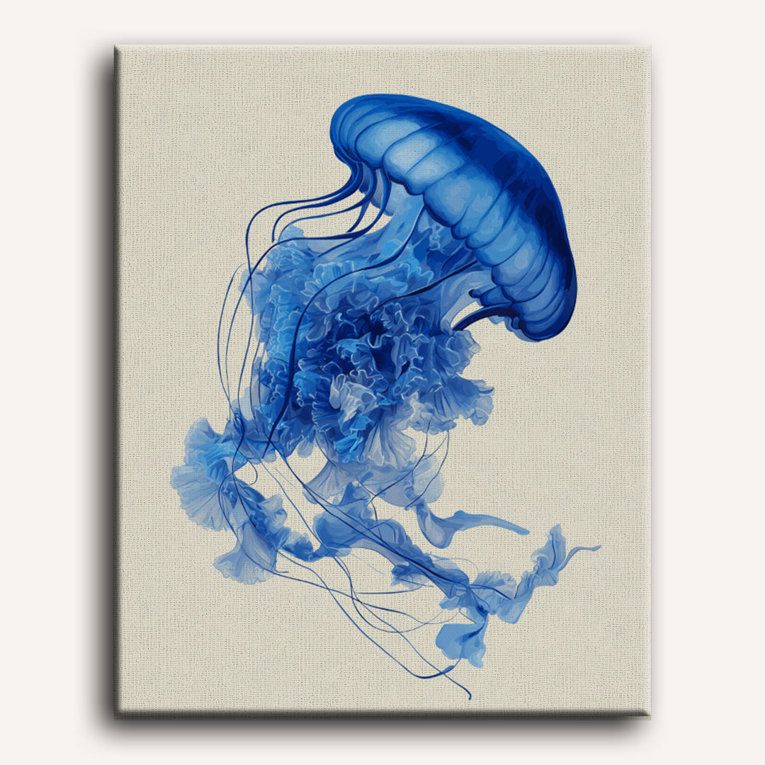 Blauwe kwal