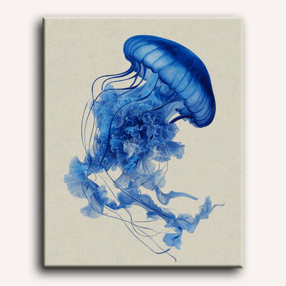 Blauwe kwal