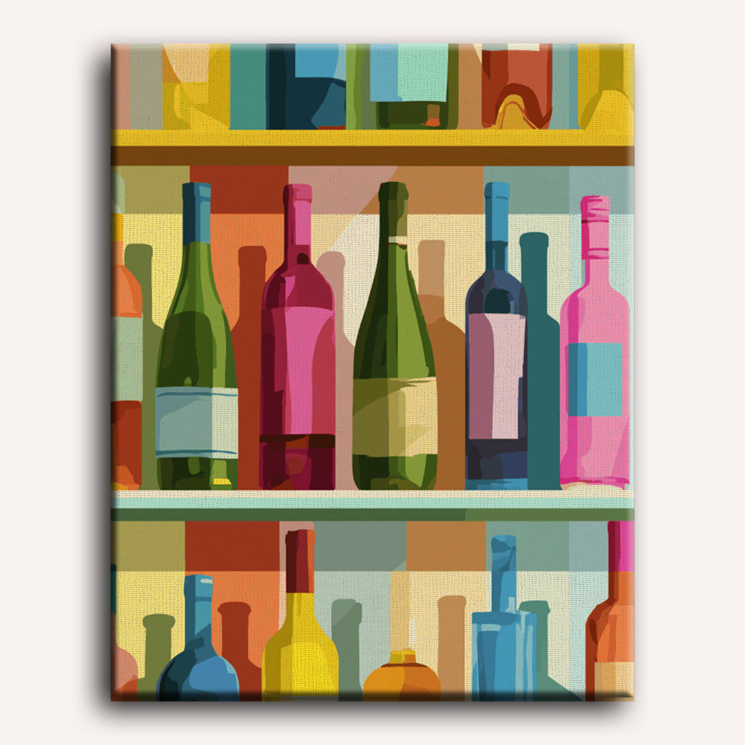 Palette in een fles