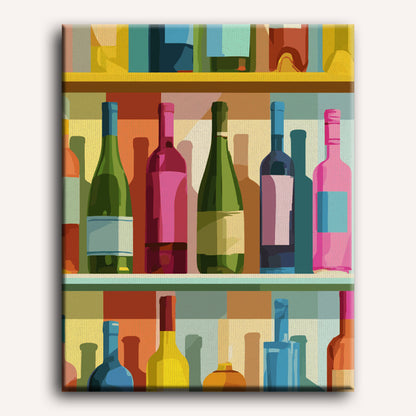 Palette in een fles