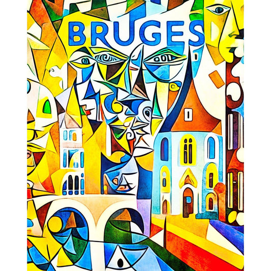 Schilder Op Nummers - Bruges, Globetrotter by Zamart