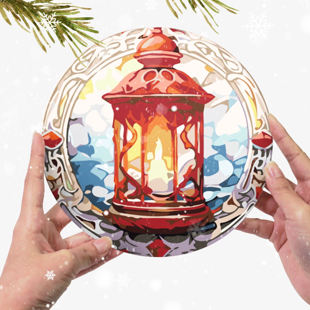 Schilder op Nummer - Kerst Placemats | 6 Stuks