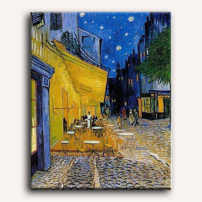 Caféterras bij nacht | Vincent van Gogh