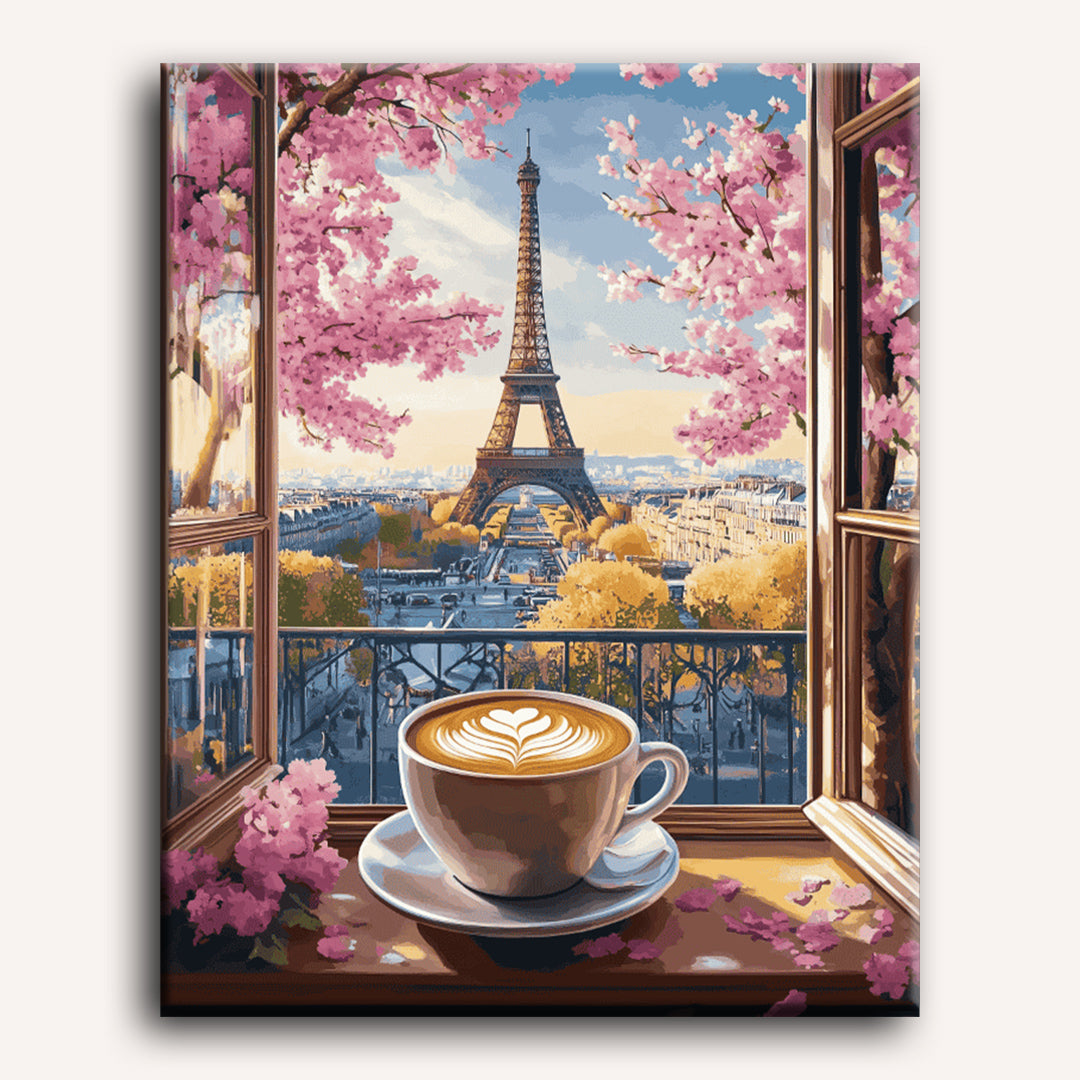 Cappuccino in Parijs