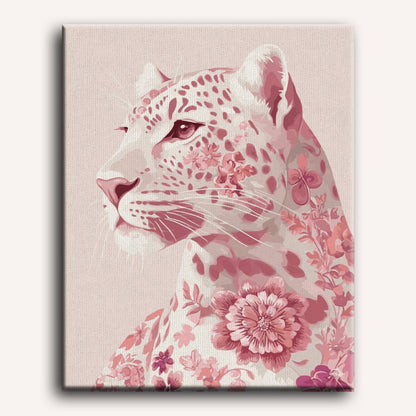 Delfts roze luipaard