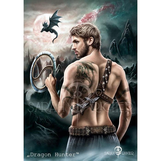 Schilder Op Nummers - Dragon Hunter - by Sarah Richter