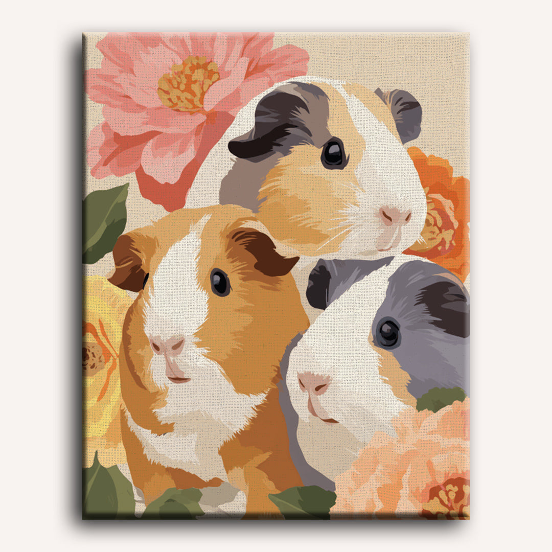 Fluffy trio