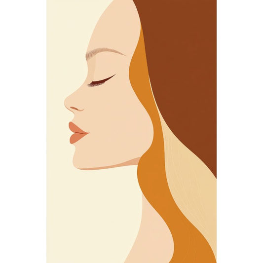 Schilder Op Nummers - Abstracte vrouw - Kort project