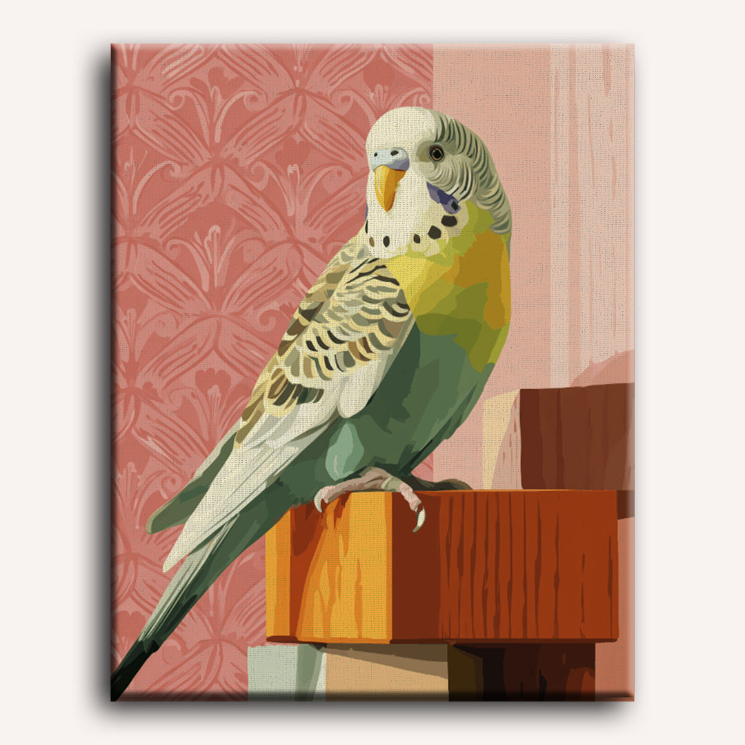 Groene parkiet