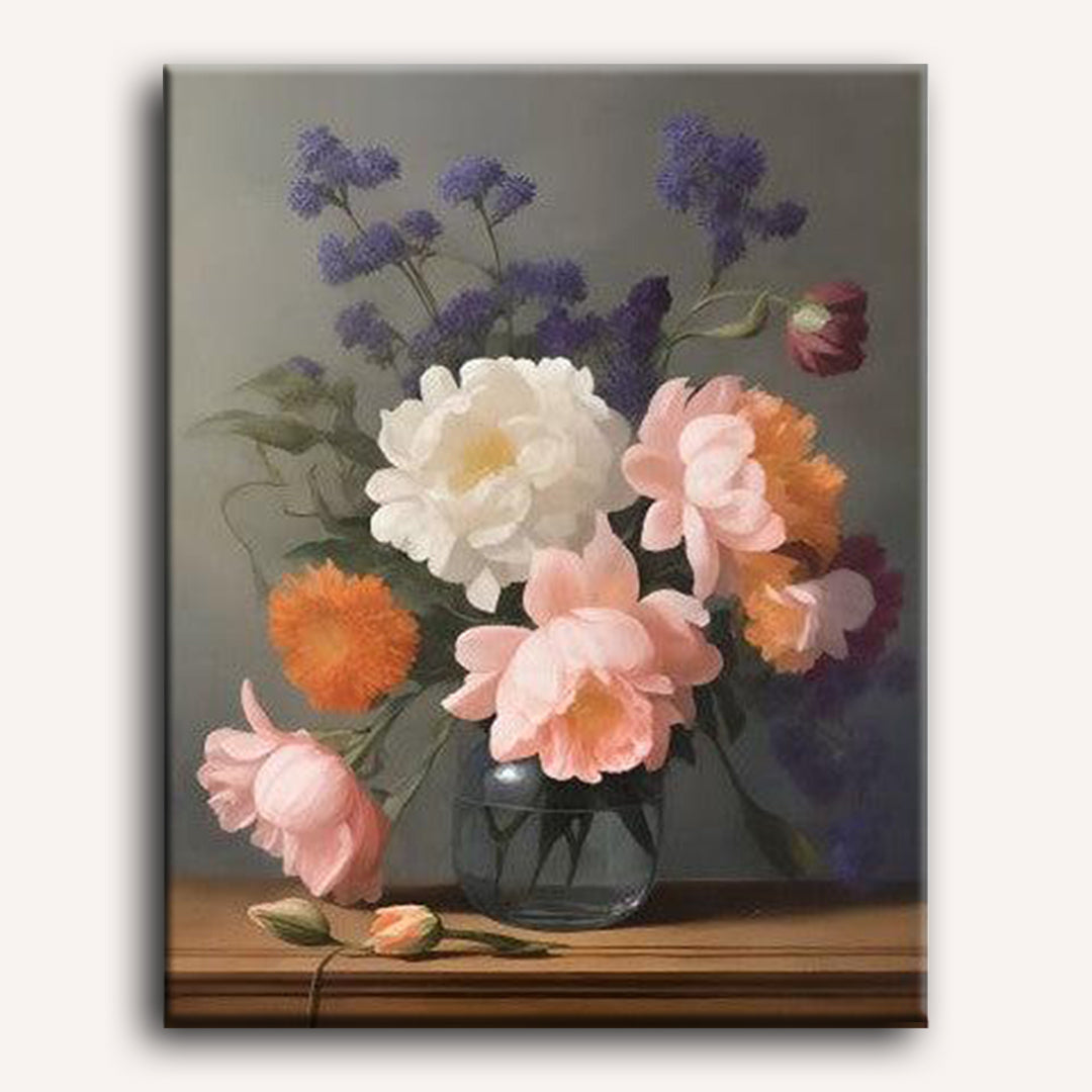 Verse bloemen in vaas