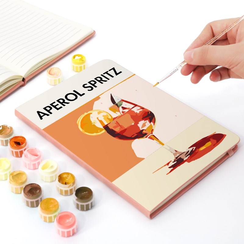 Schilder op Nummer Notitieboek - 4 Soorten