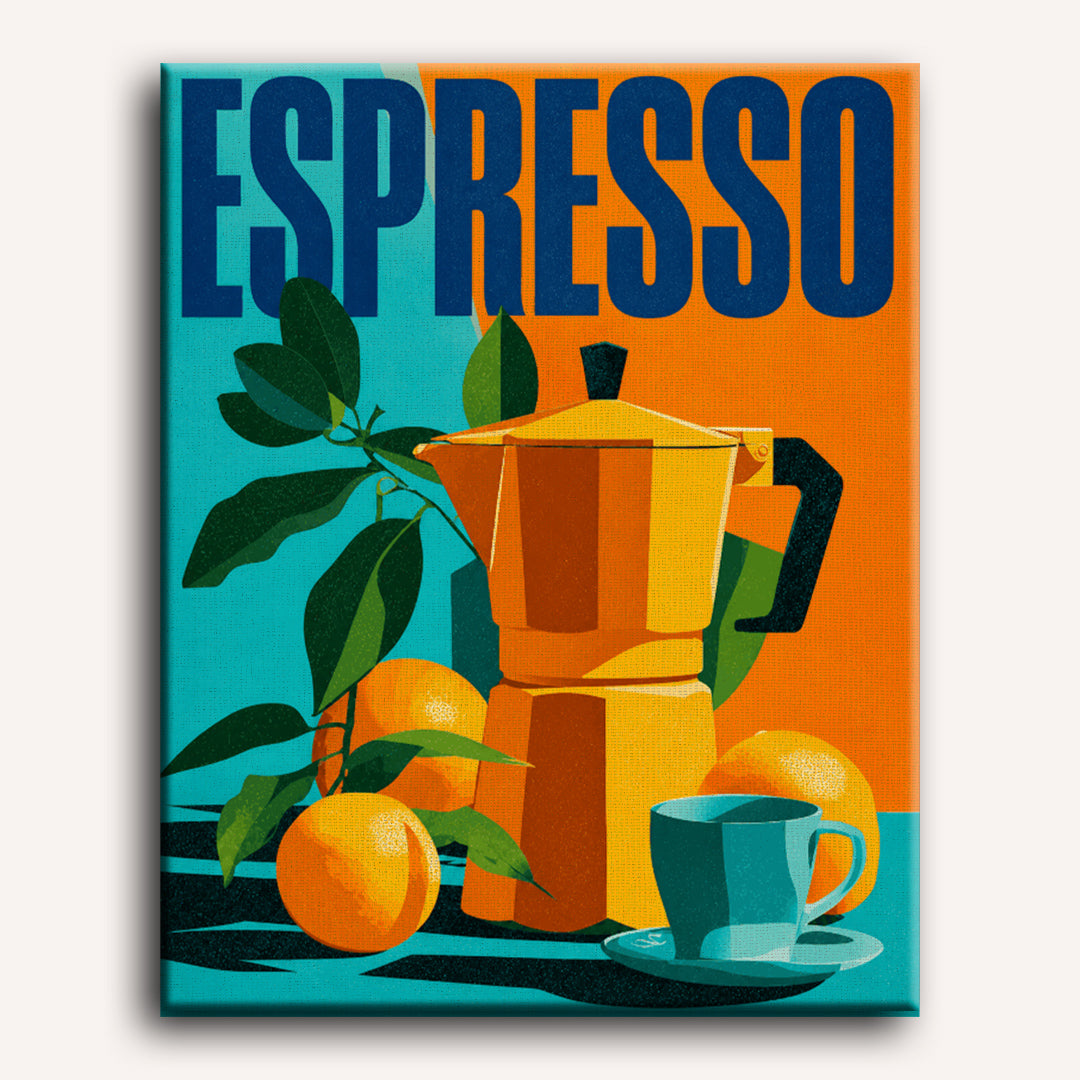Verfrissende espresso