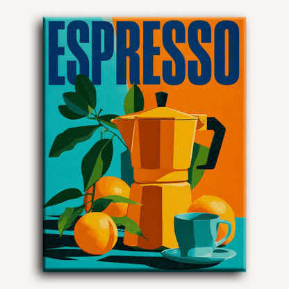 Verfrissende espresso