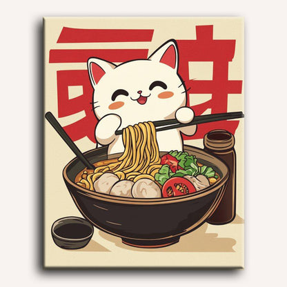 Kat in noedelkom