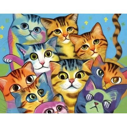 Schilder Op Nummers - Katten
