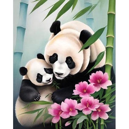 Schilder Op Nummers - Panda