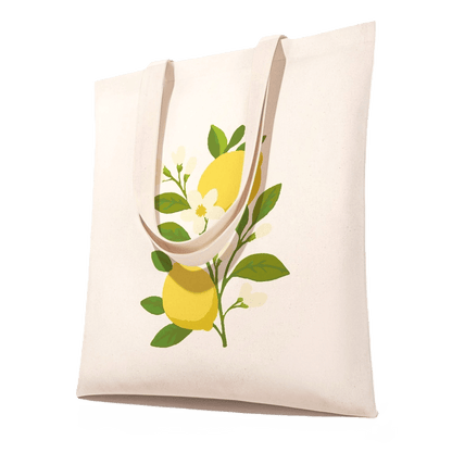 Schilder Op Nummers - Schilderen op Nummer Totebag - Citroenplant