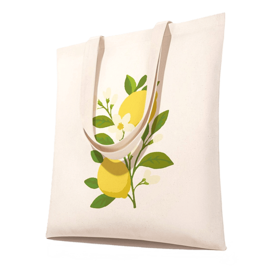 Schilder Op Nummers - Schilderen op Nummer Totebag - Citroenplant