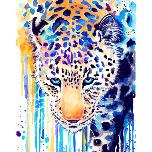 Schilder Op Nummers - Leopard - By Tiny Tami